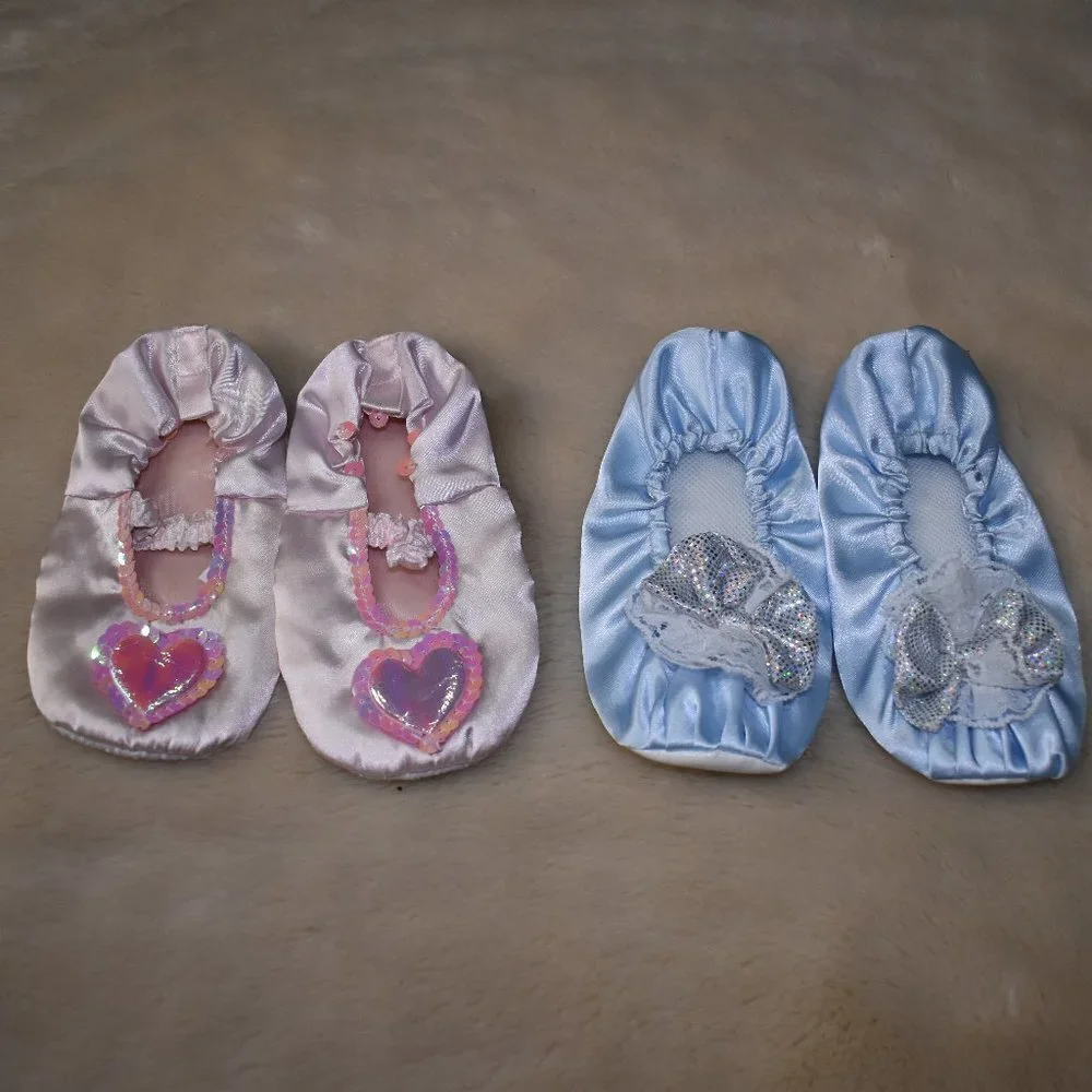 Little Girls Dress-Up Slippers